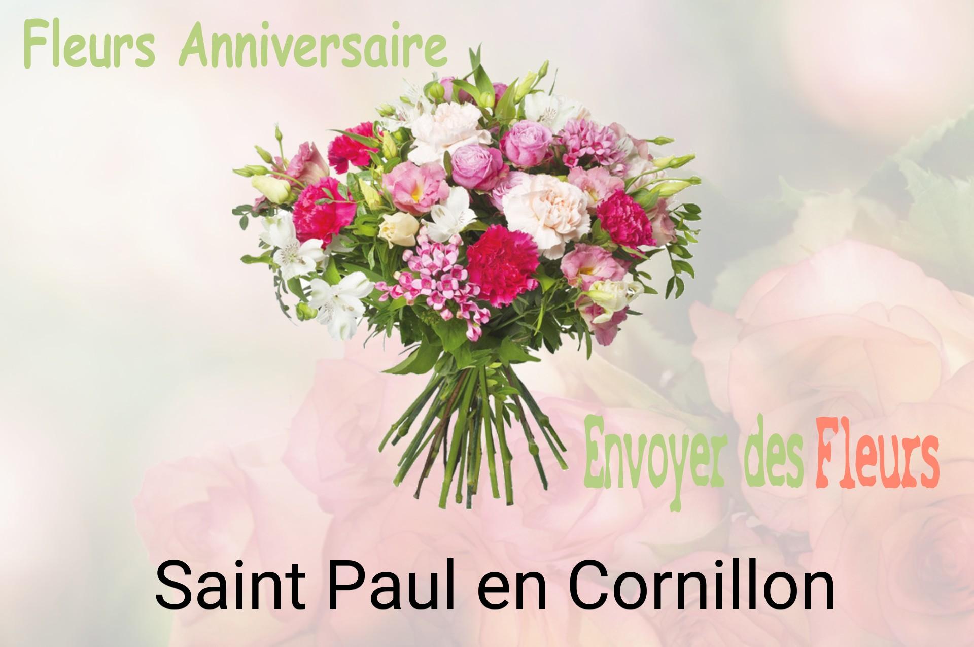 Bouquet de fleurs d’anniversaire livré à Saint-Paul-en-Cornillon