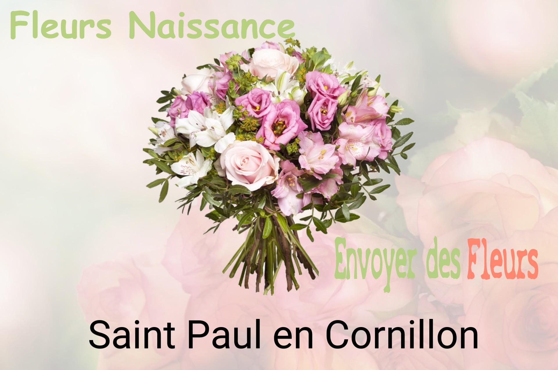 Bouquet de fleurs de naissance livré à Saint-Paul-en-Cornillon